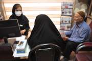 غربالگری رایگان قند و فشار خون به مناسبت روز جهانی فشار خون در بیمارستان بهارلو